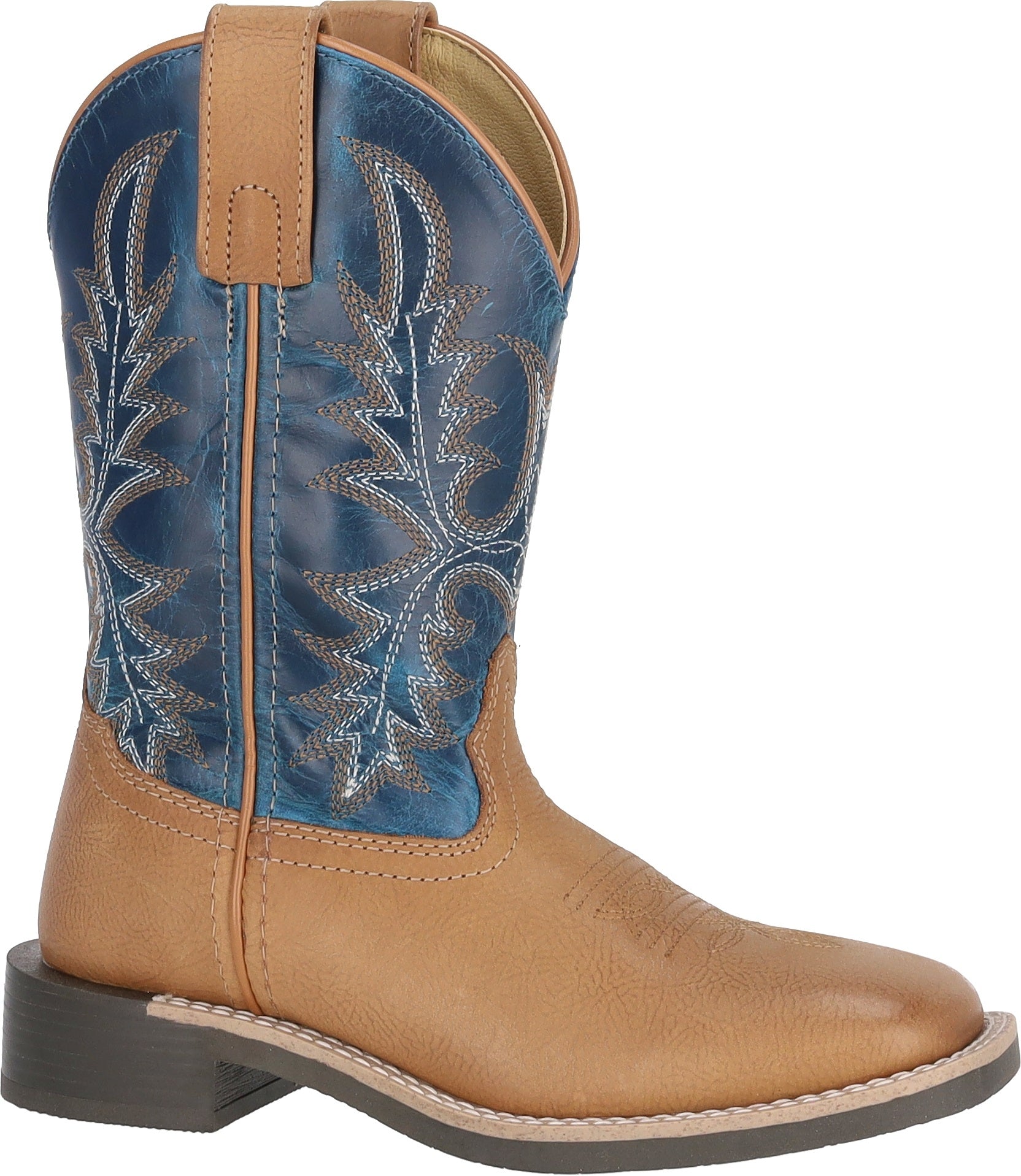 Smoky Mountain Youth Adobe Leather Western Boots