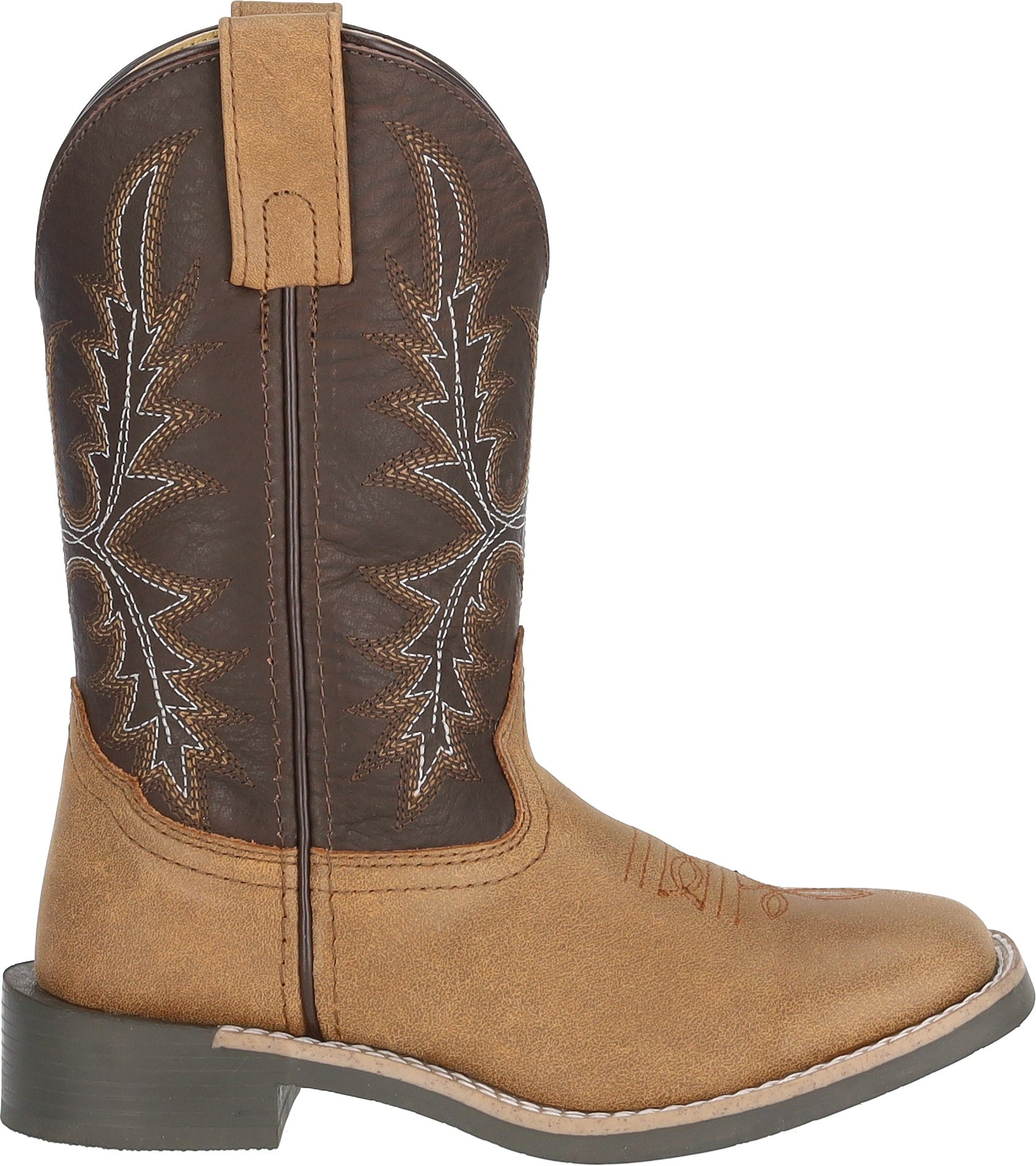 Smoky Mountain Youth Adobe Leather Western Boots