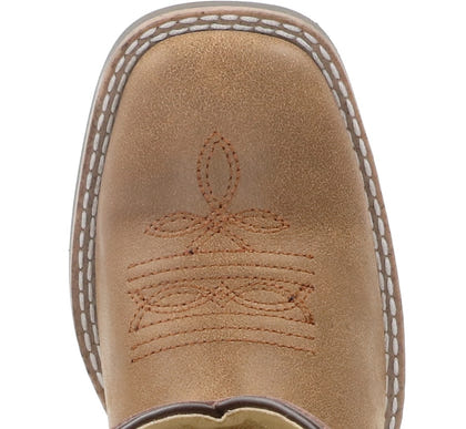 Smoky Mountain Youth Adobe Leather Western Boots