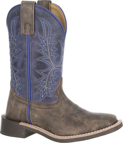 Smoky Mountain Youth Harrison Leather Western Boots