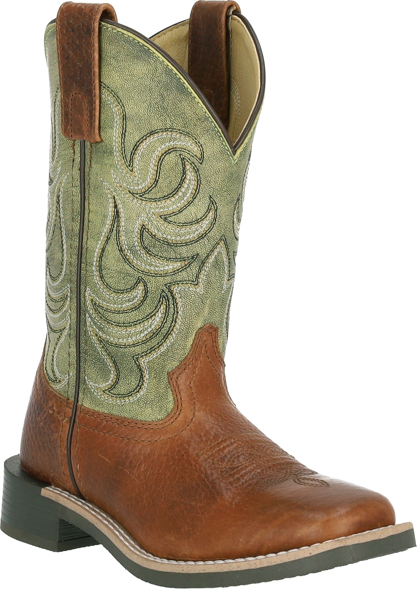 Smoky Mountain Youth Grant Leather Western Boots
