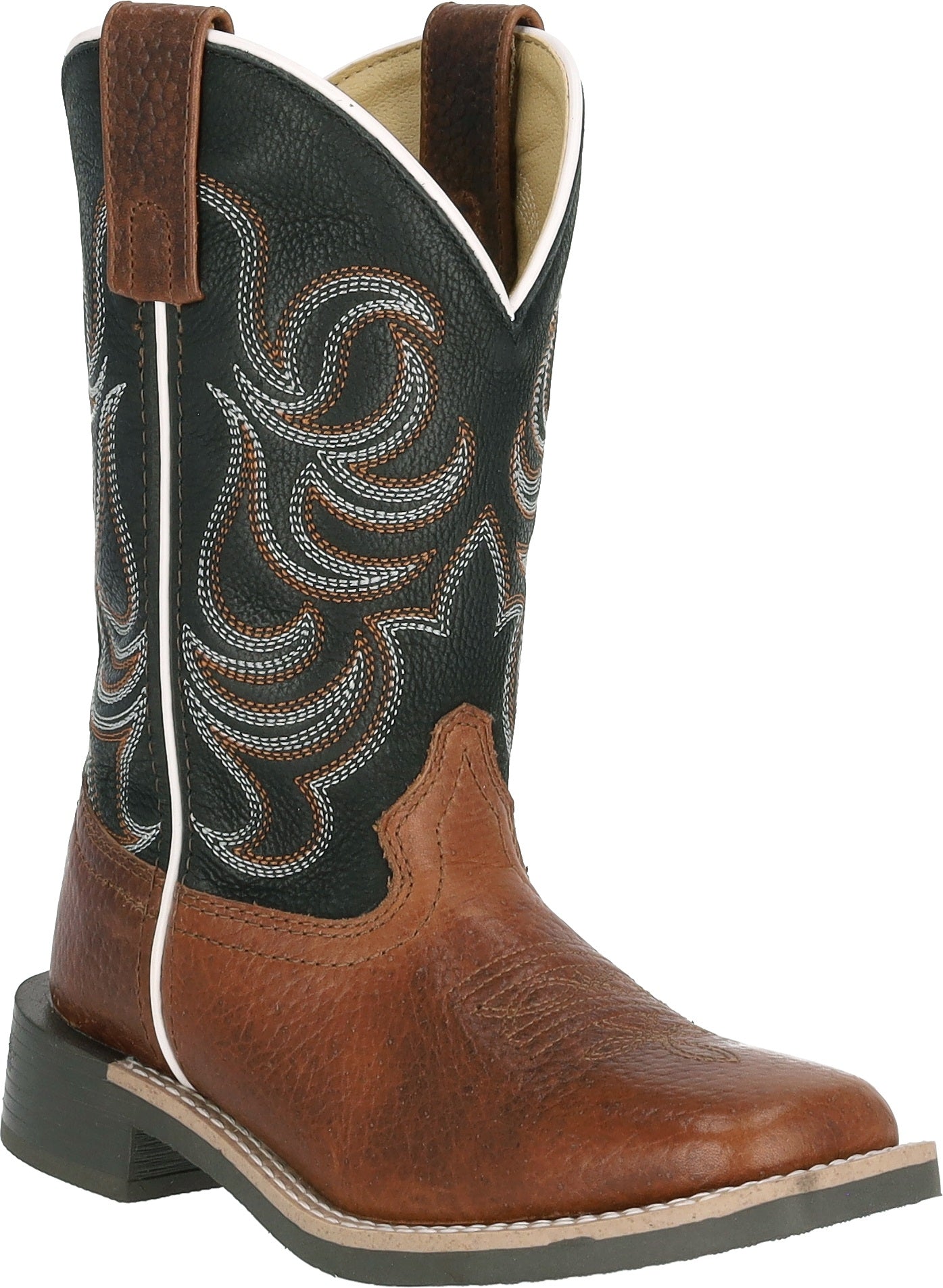 Smoky Mountain Youth Grant Leather Western Boots