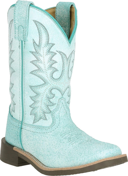 Smoky Mountain Youth Painted Prairie Leather Western Boots