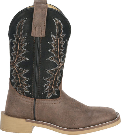 Smoky Mountain Youth Adobe Leather Western Boots