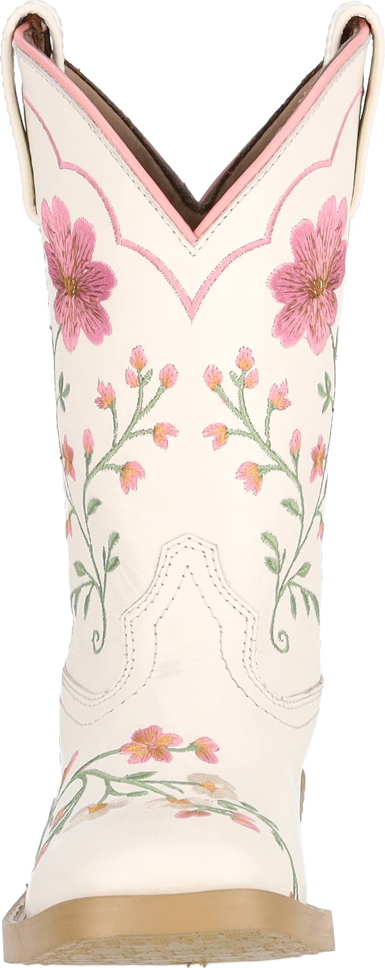 Smoky Mountain Kids Girls Desert Bloom Embroidered Leather Western Boots