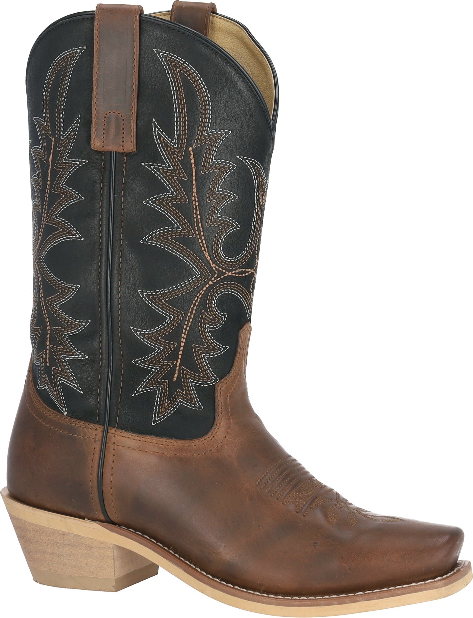 Smoky Mountain Mens Santa Fe Leather Western Boots