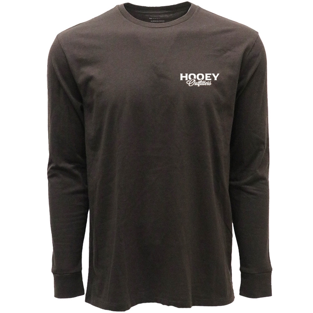 Hooey Mens Outfitters Reactive Dye Long Sleeve T-Shirt