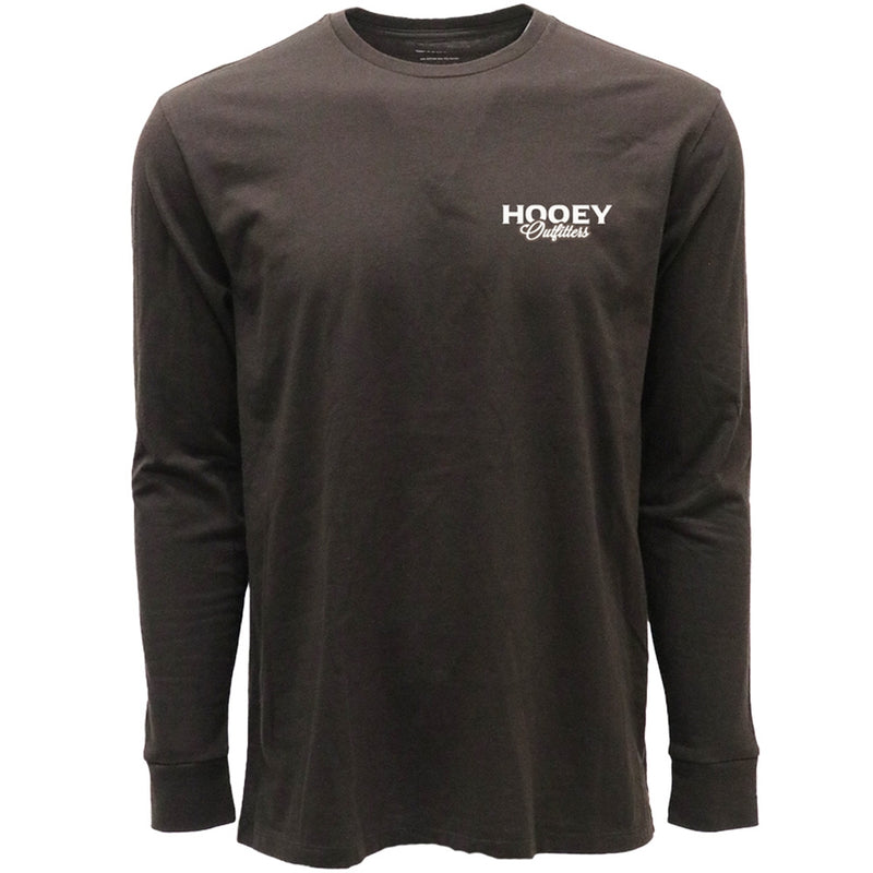 Hooey Mens Outfitters Reactive Dye Long Sleeve T-Shirt