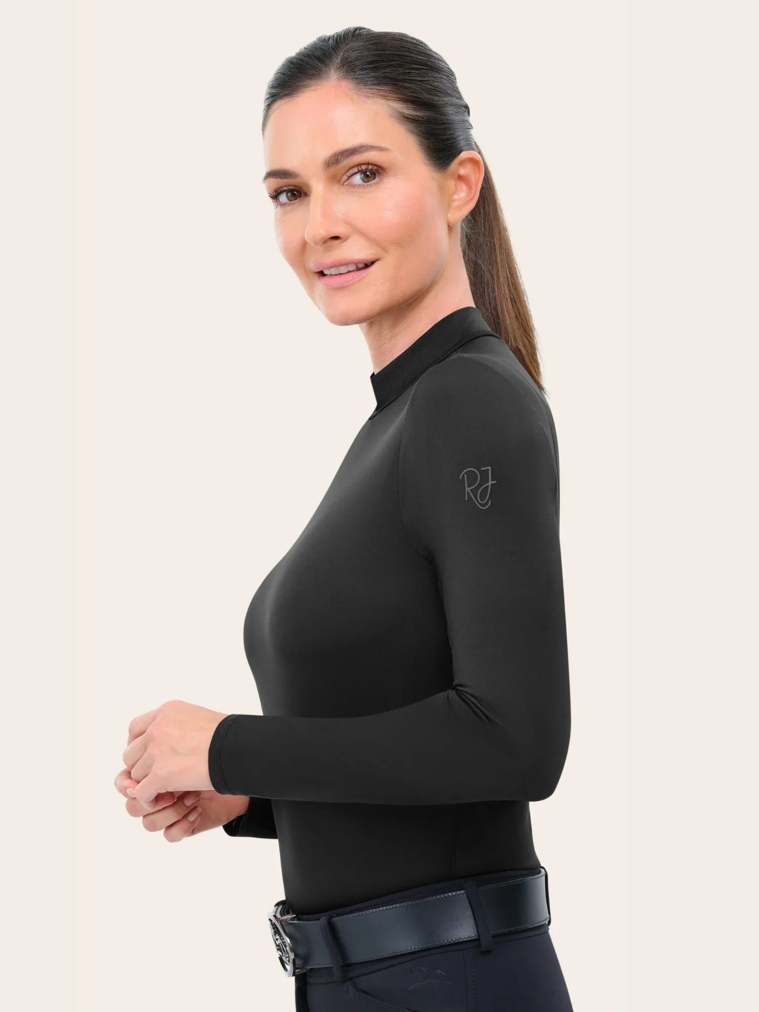R.J. Classics Jemma Mock Neck Shirt