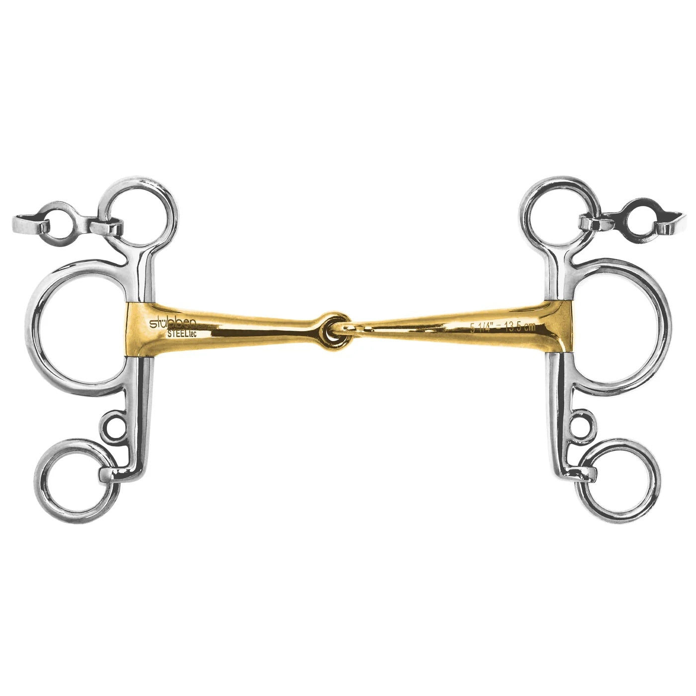 Stubben Single Jointed Pelham Bit