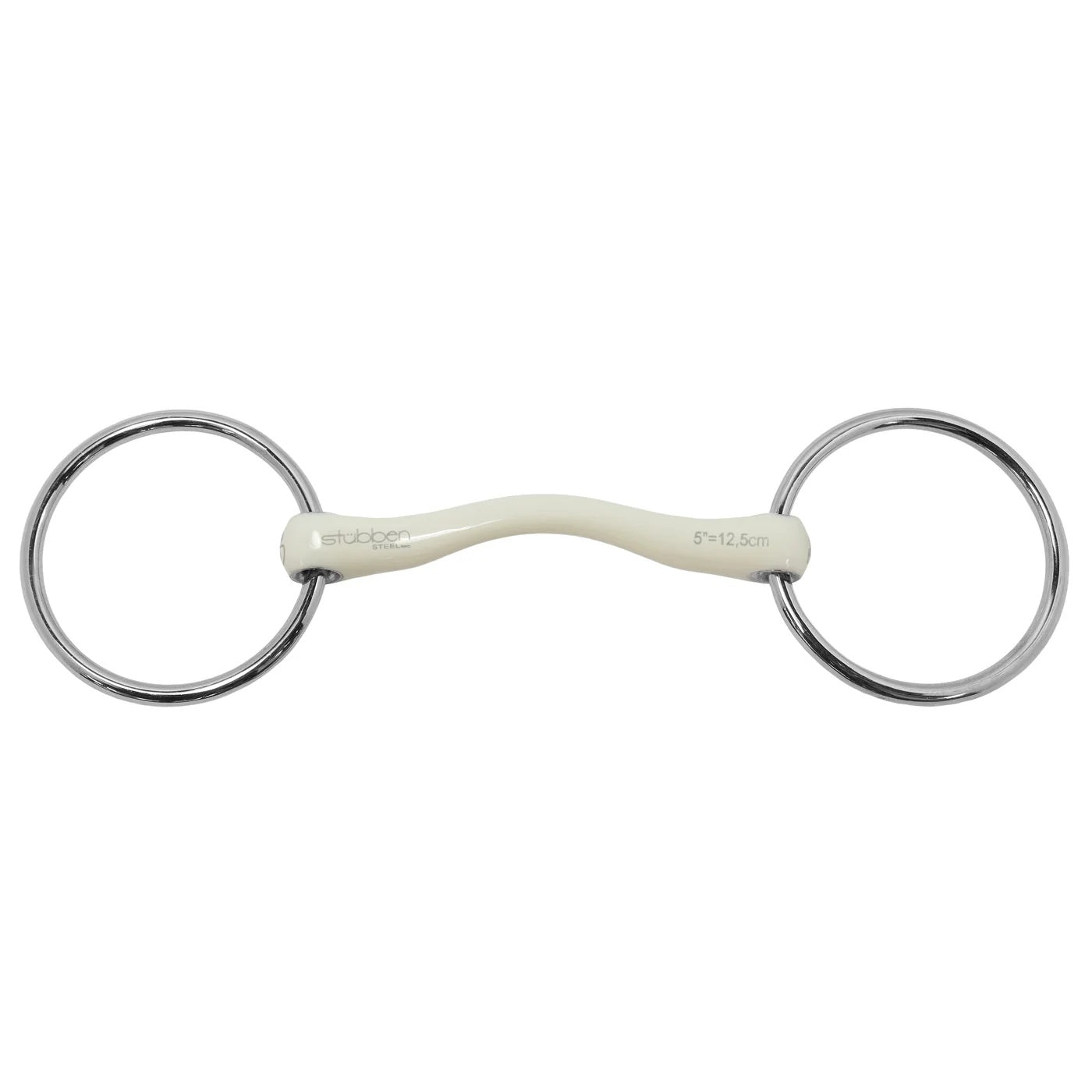 Stubben Fine Line Flex Loose Ring Snaffle Bit