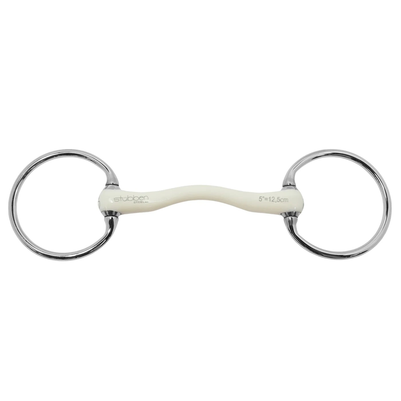 Stubben Fine Line Flex Eggbutt Bit