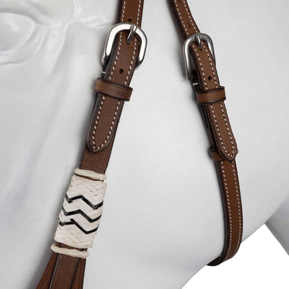 Horze Western Single Ear Rawhide Headstall