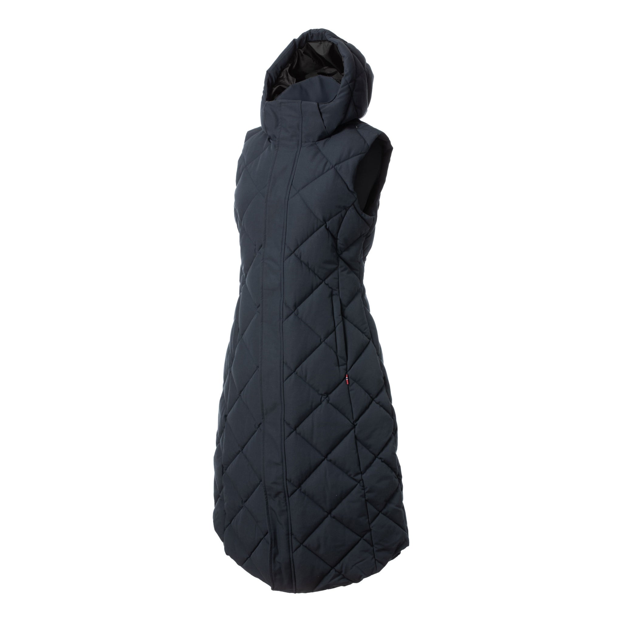 B Vertigo Gem Ladies Waxed Padded Long Coat