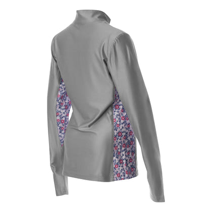 Equinavia Lena Kids Long Sleeve Quarter Zip Shirt