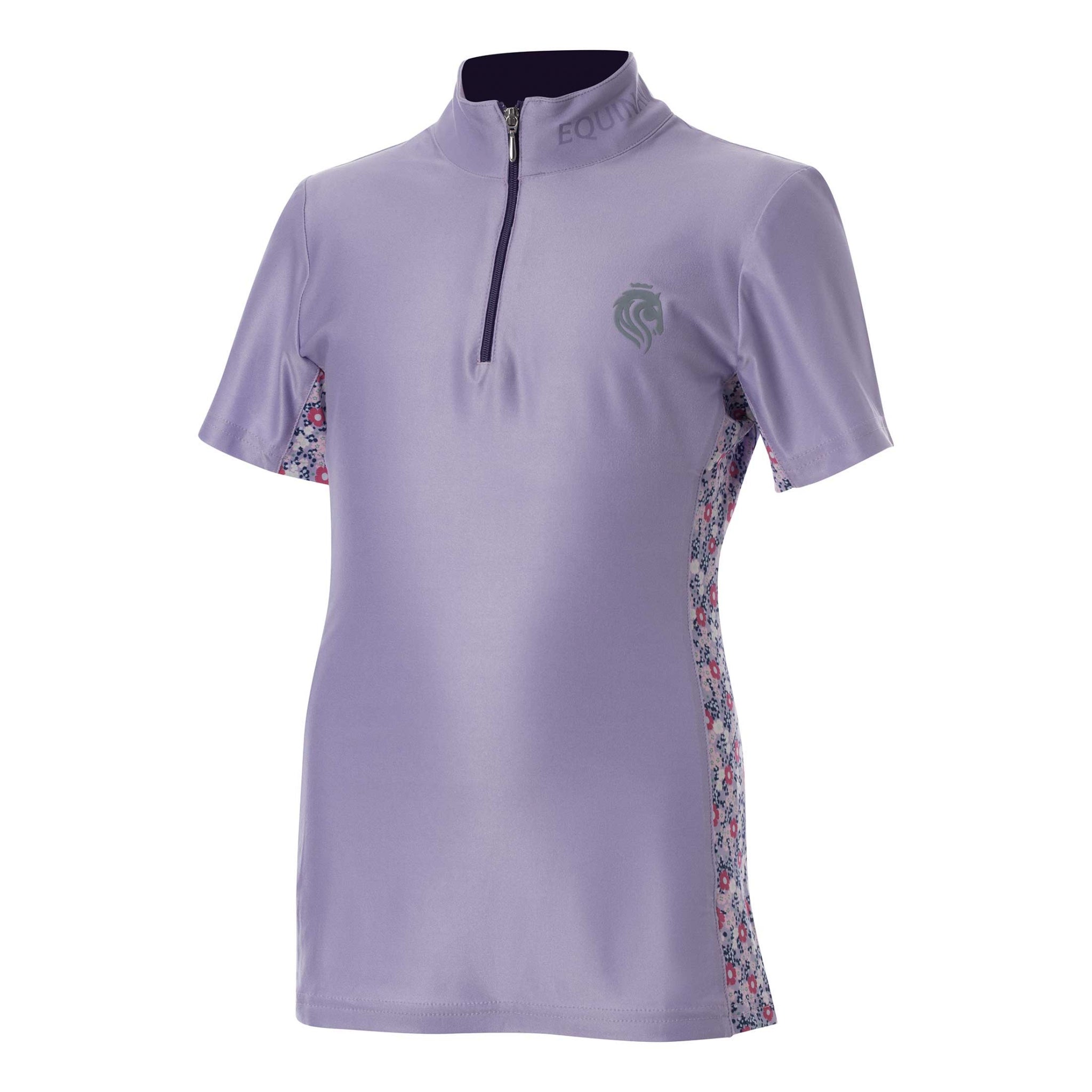 Equinavia Lena Kids Short Sleeve Quarter Zip Shirt
