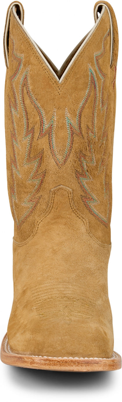 Justin Mens Quincy 11" Sueded Ostrich Boots