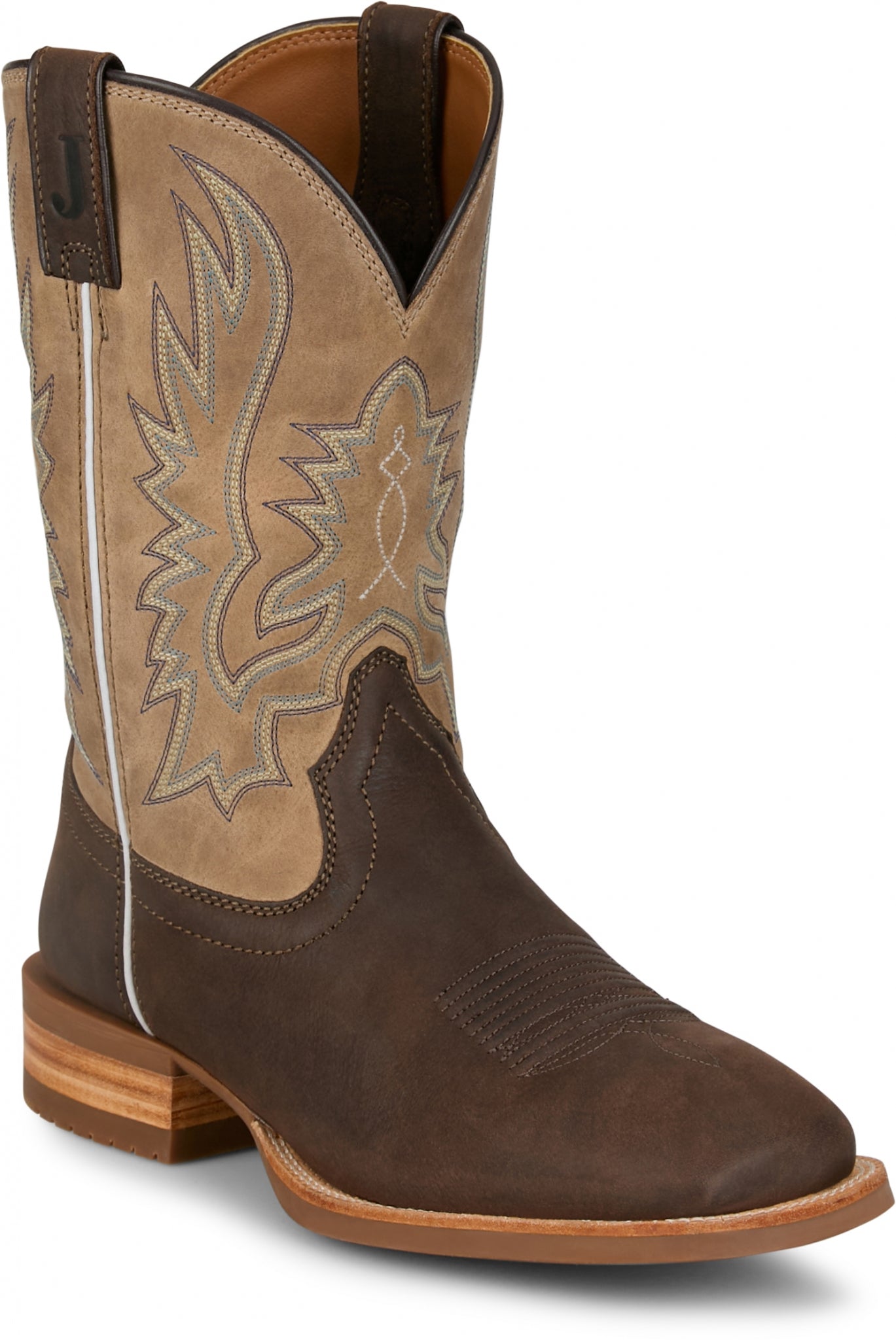 Justin Mens Rustle 11" Western Boots