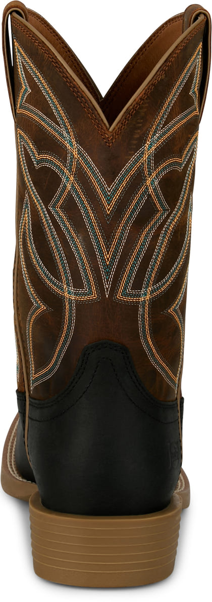 Justin Mens Daymoney 11" Western Boots