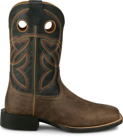 Justin Mens Lubbock 11" Western Boots