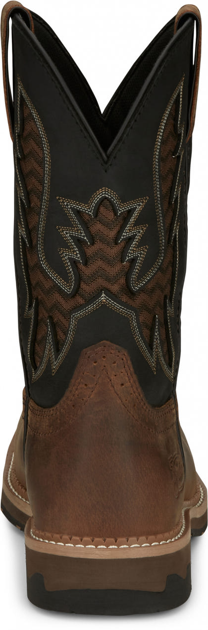 Justin Mens Bolt 11" Nano Comp Toe Boots