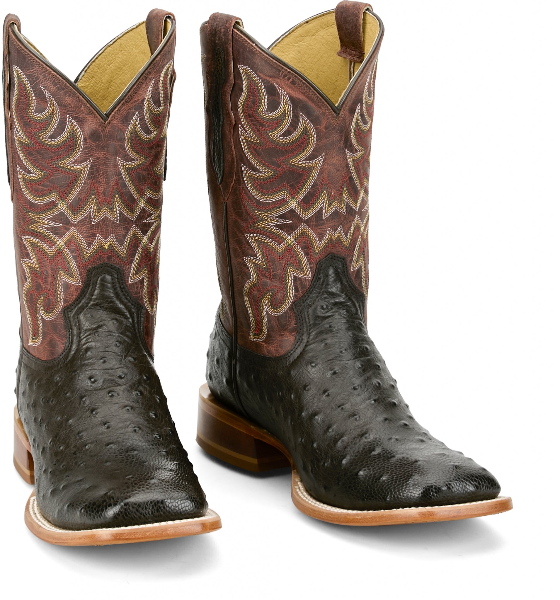 Tony Lama Mens Blaine 11" Ostrich Boots