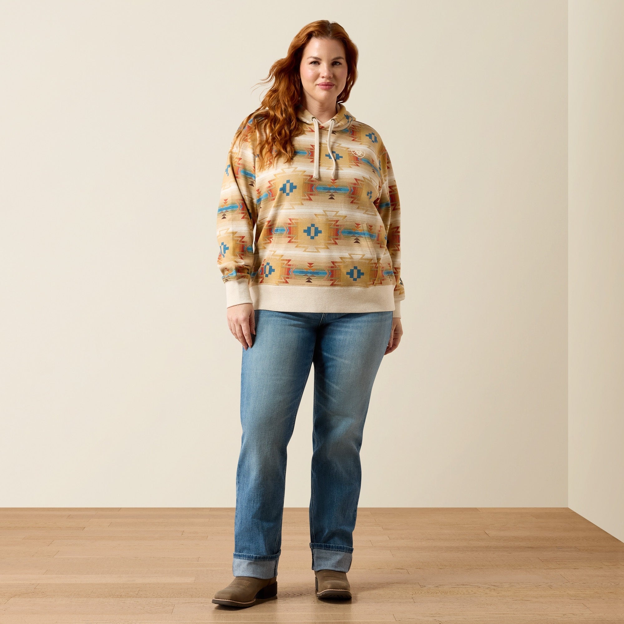 Ariat Logo 2.0 Ladies Printed Hoodie
