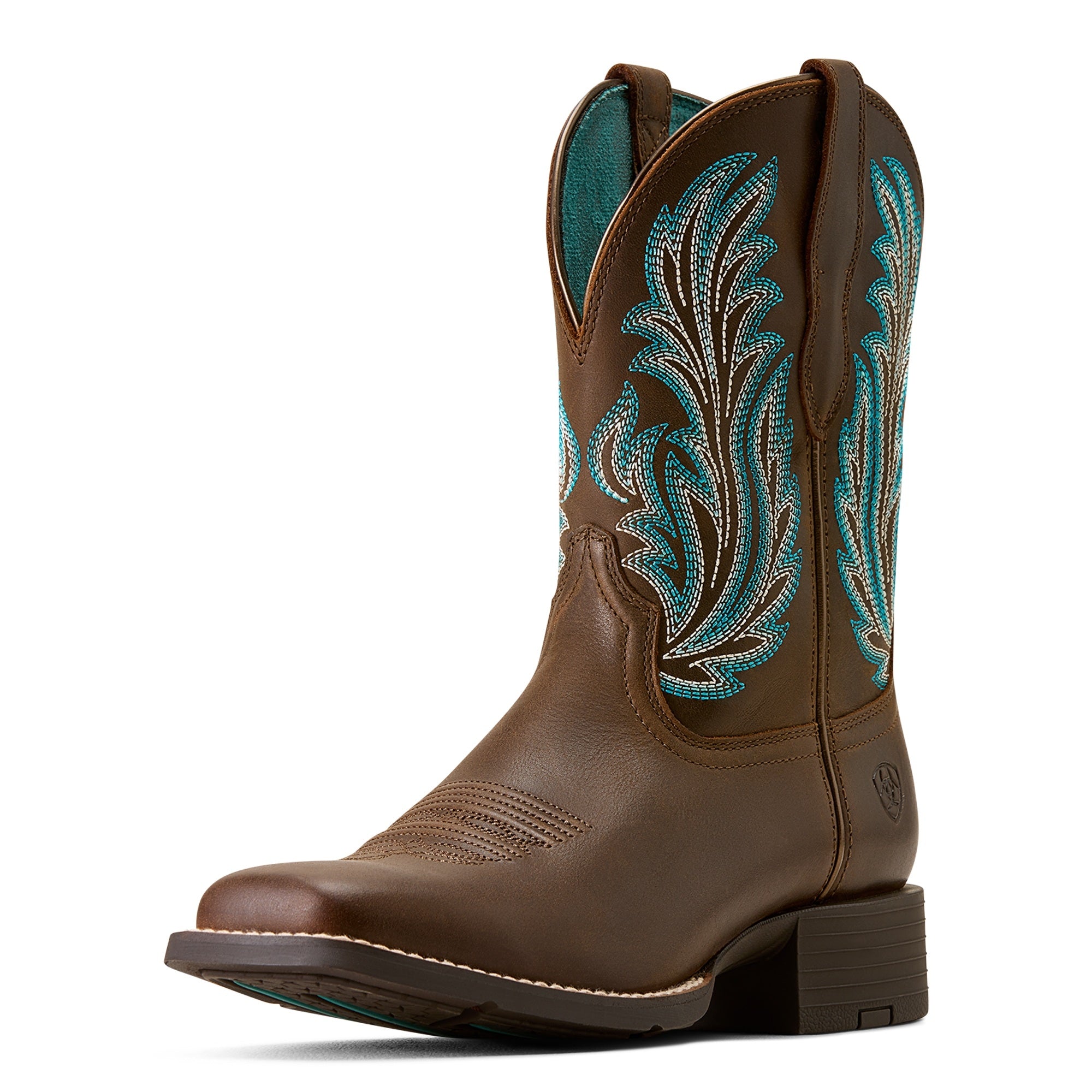Ariat Round Up Filly Wide Square Toe Ladies Boot