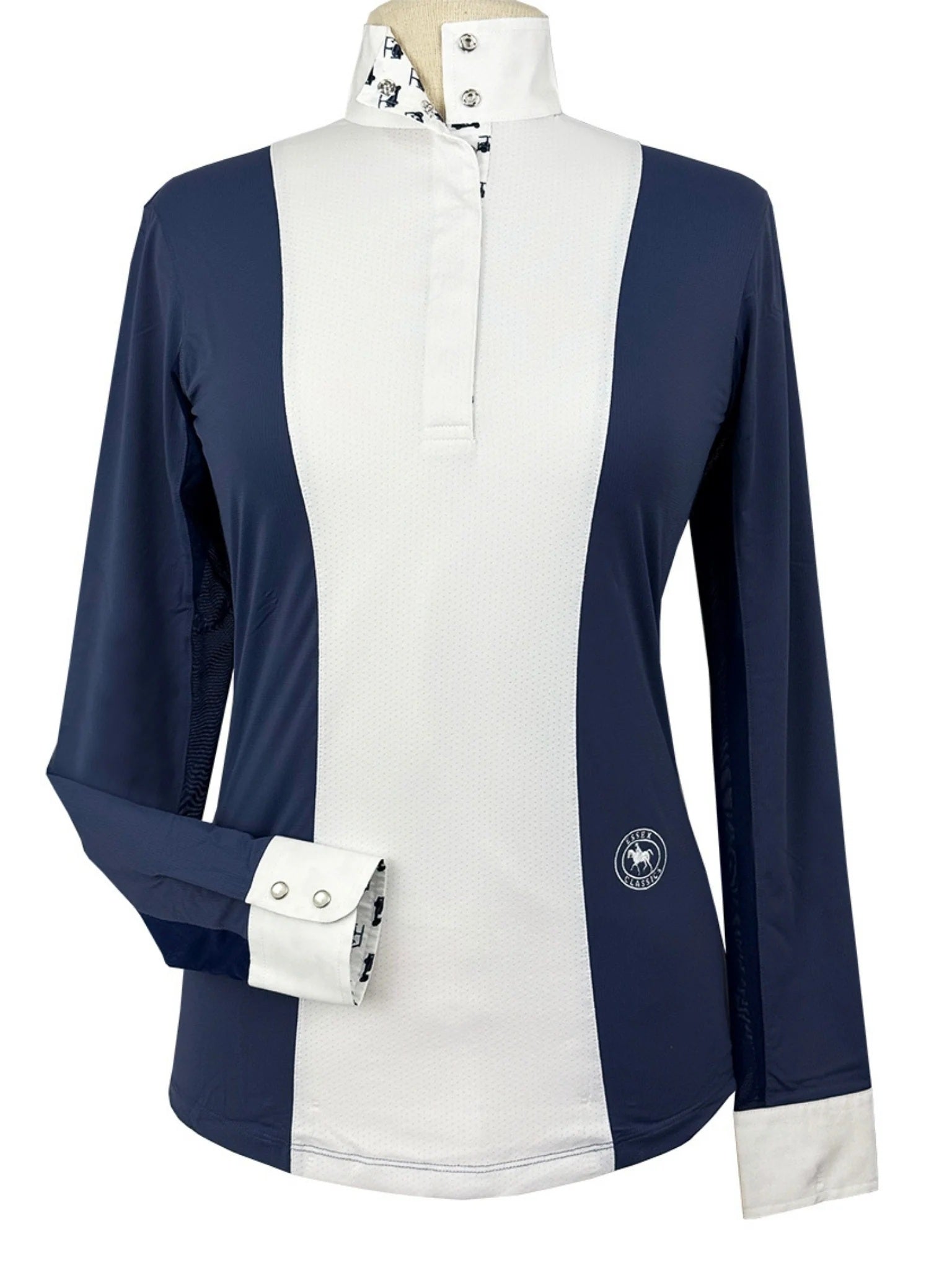 Essex Classics Ladies "Luna II" Golf Carts Long Sleeve Performance Show Shirt