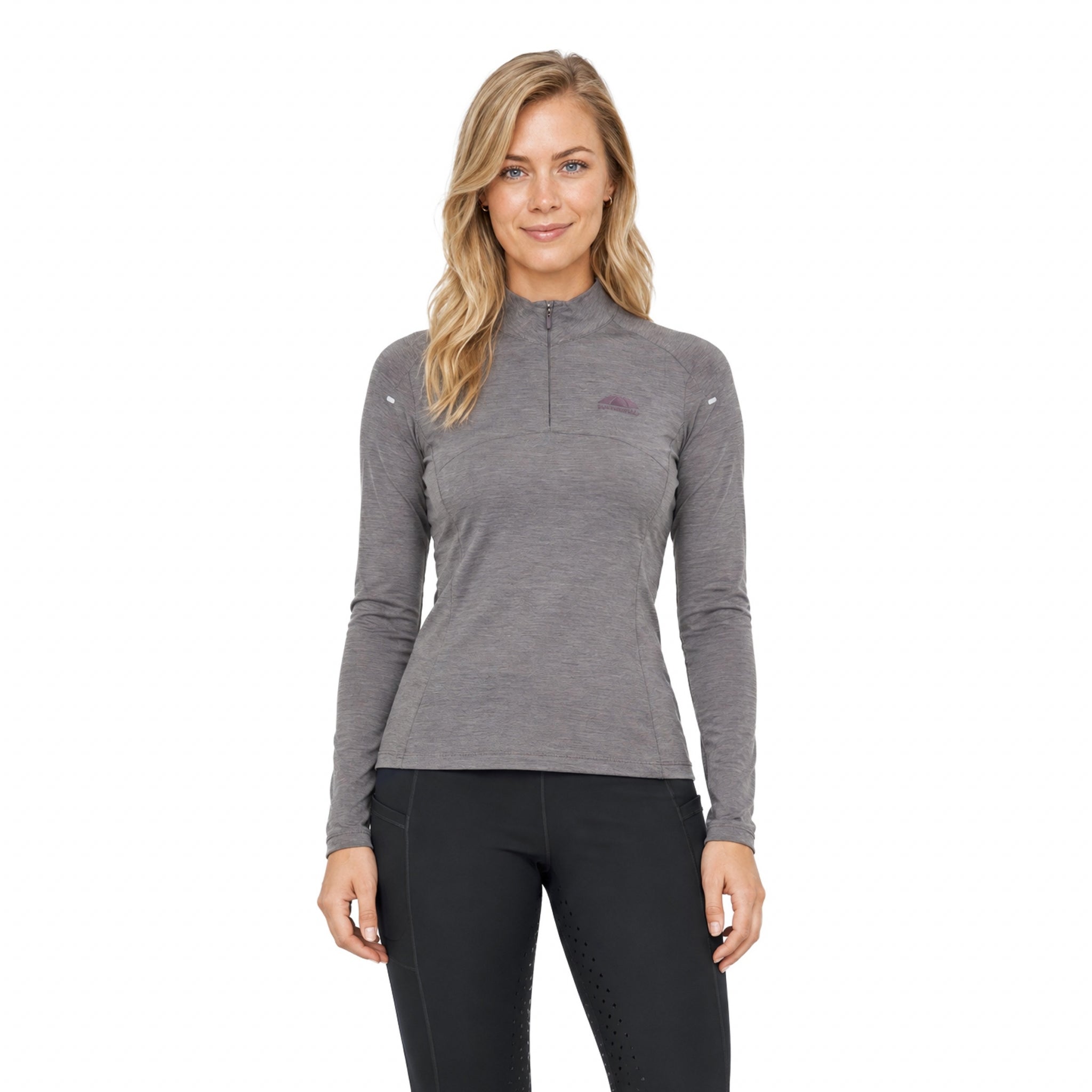 Weatherbeeta Ladies Performance LS 1/4 Zip Top