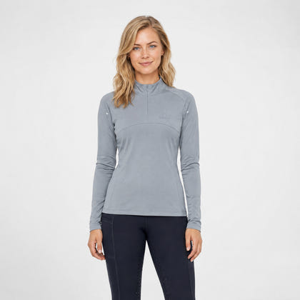 Weatherbeeta Ladies Performance LS 1/4 Zip Top