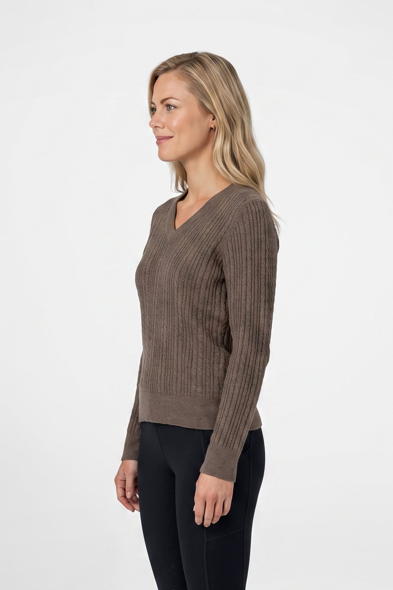Weatherbeeta Ladies Copper 1/2 Zip LS Mid-Layer II Shirt