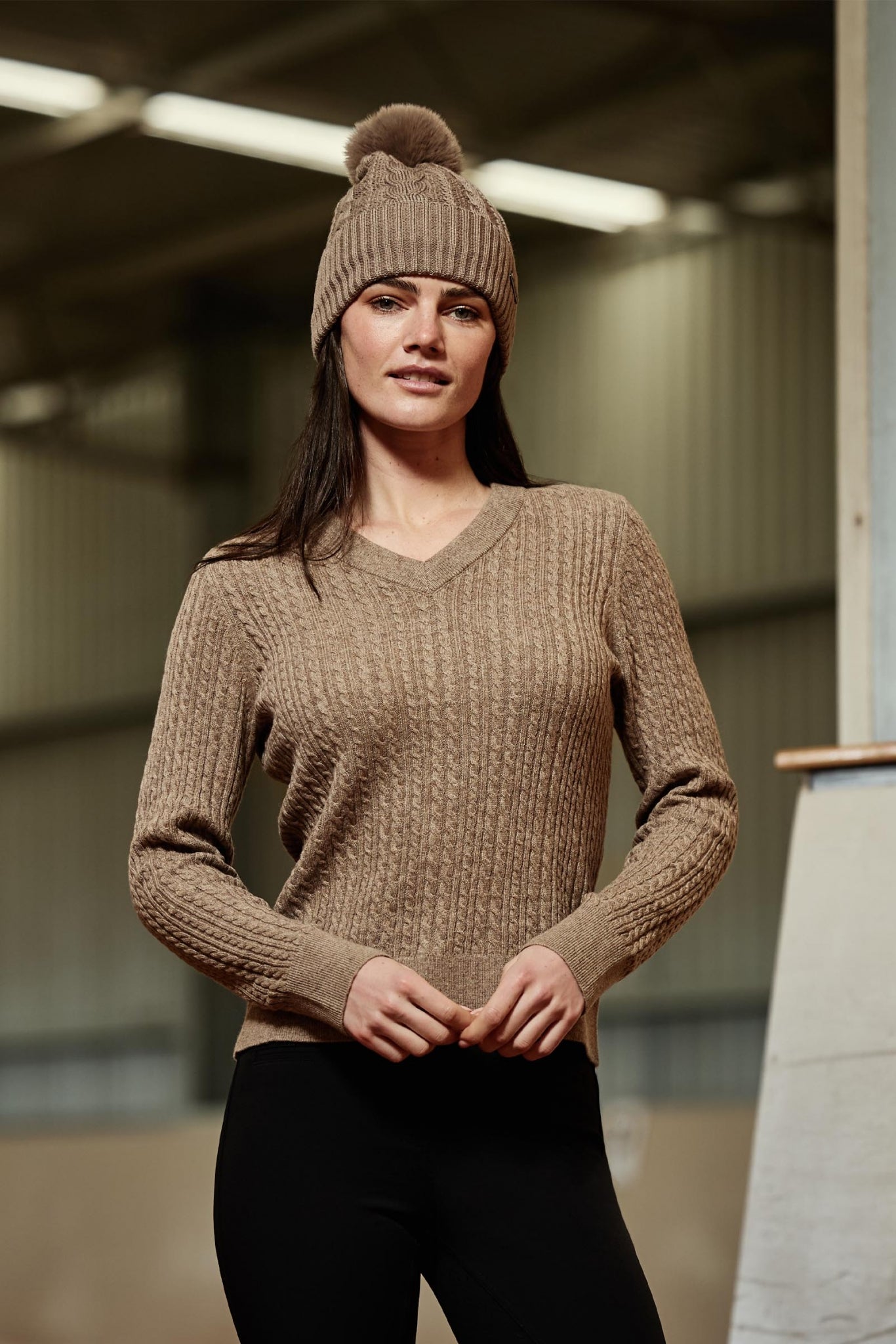 Weatherbeeta Ladies Copper 1/2 Zip LS Mid-Layer II Shirt