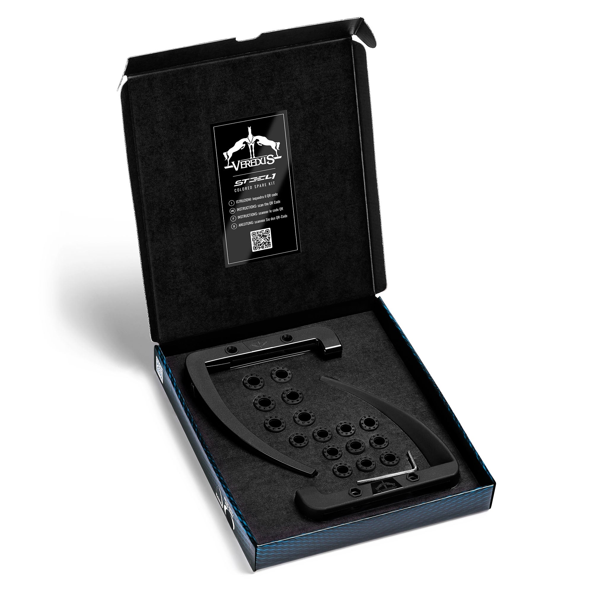 Veredus Colored Spare Kit for Vita Stirrup Steel1