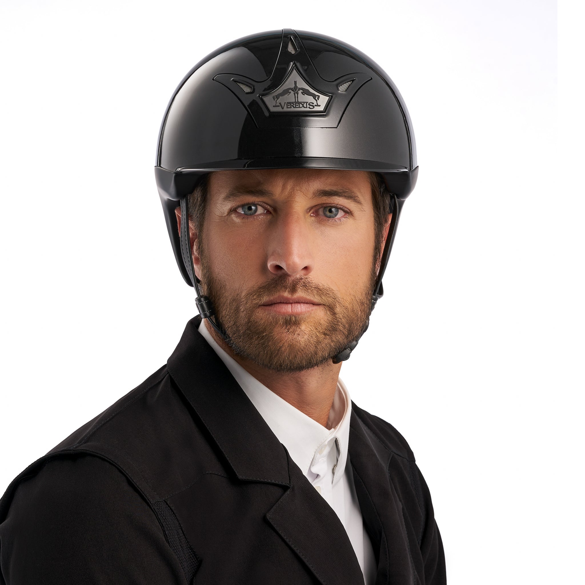 Veredus Vita GST Glossy Riding Helmet with Standard Visor