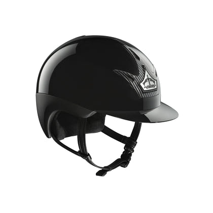 Veredus Vita Carbon Gel GST Glossy Riding Helmet with Standard Visor