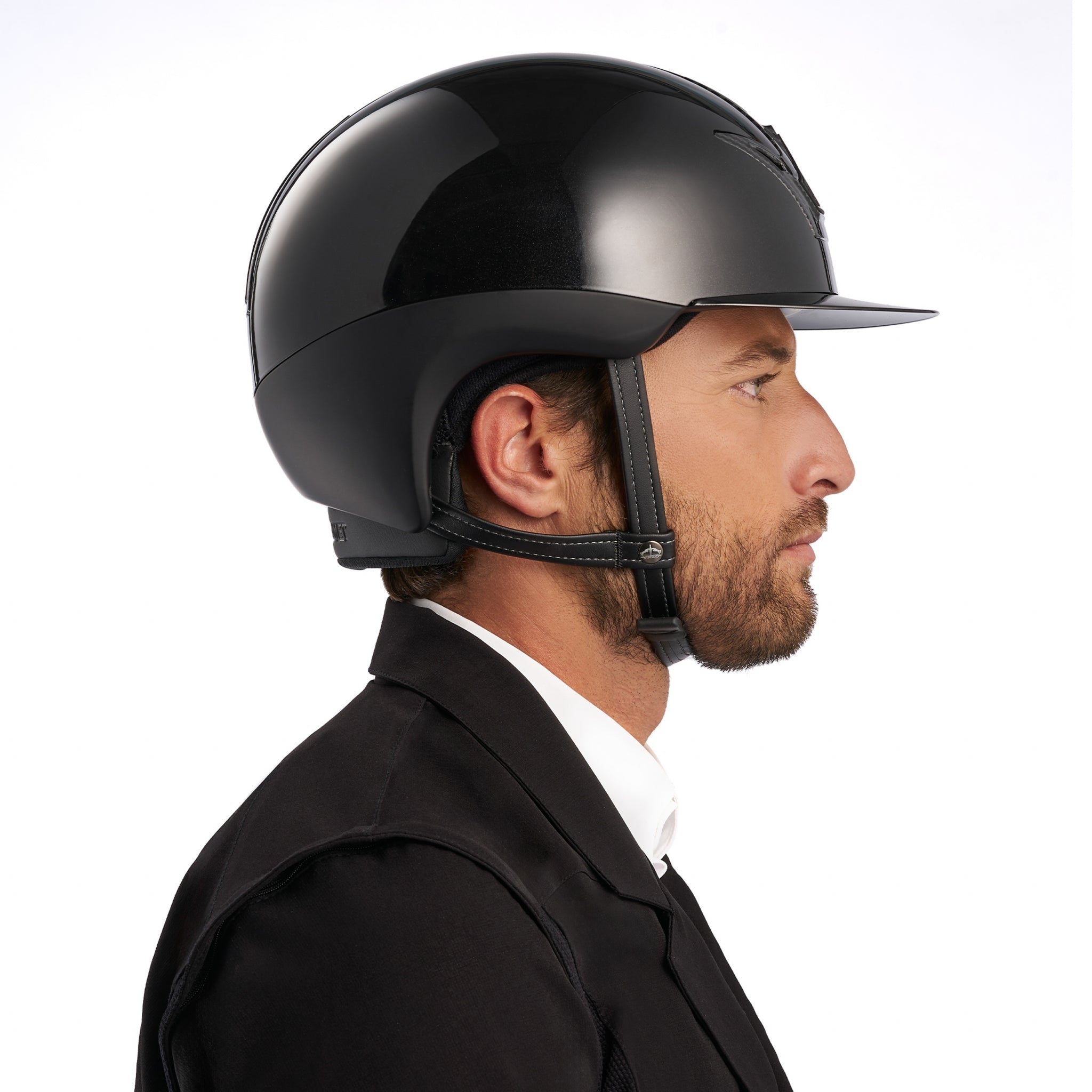 Veredus Vita Carbon Gel GST Glossy Riding Helmet with Standard Visor