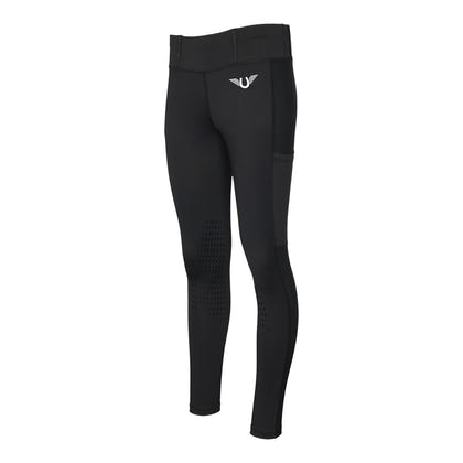 TuffRider Kids Sport Tights With Phone Pockets & Belt Loops