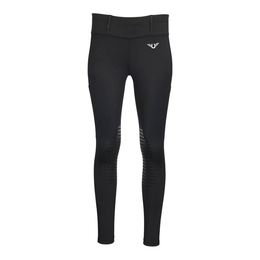 TuffRider Kids Sport Tights With Phone Pockets & Belt Loops