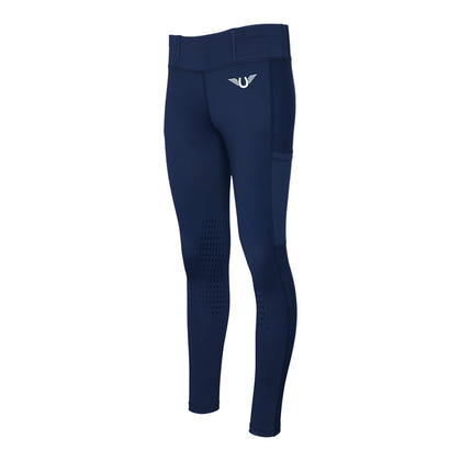 TuffRider Kids Sport Tights With Phone Pockets & Belt Loops