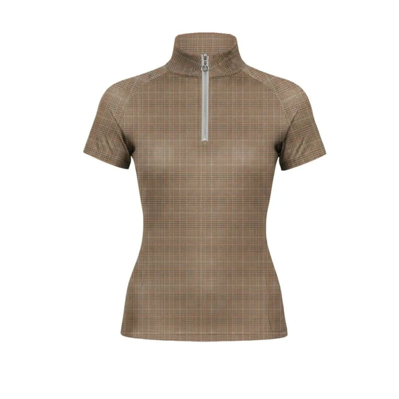 Dapplebay Ladies Heirloom 1/4 Zip SS Riding Top
