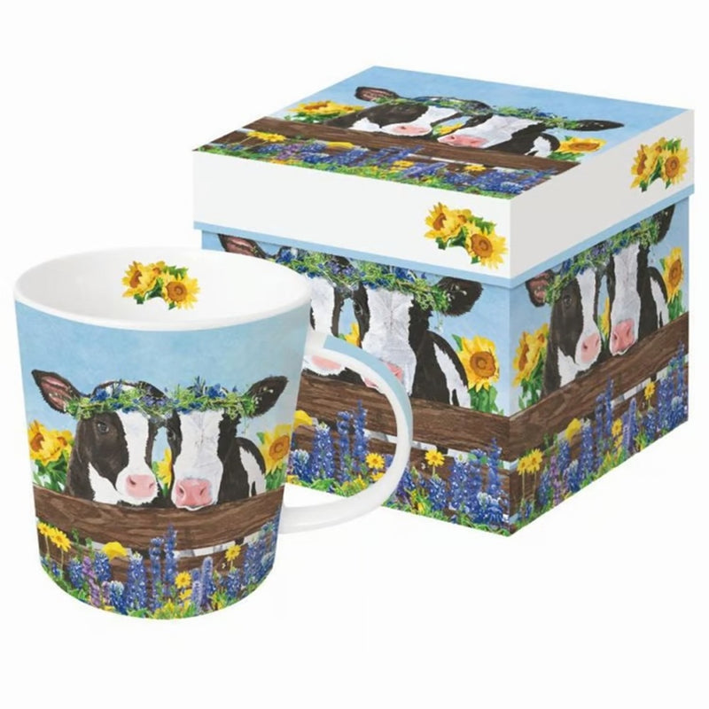 Cow Country Boxed Mug