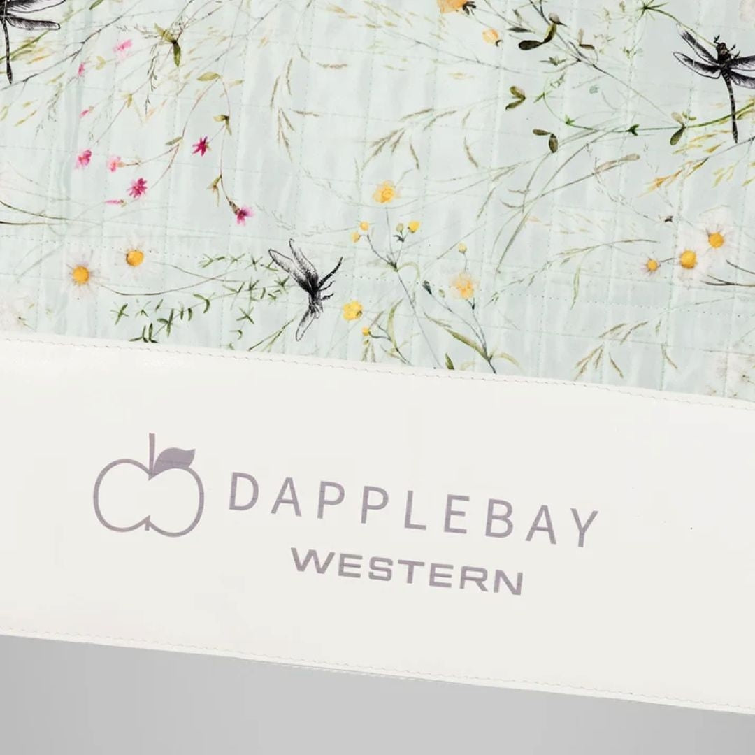 Dapplebay Dragonfly Meadow Western Saddle Pad