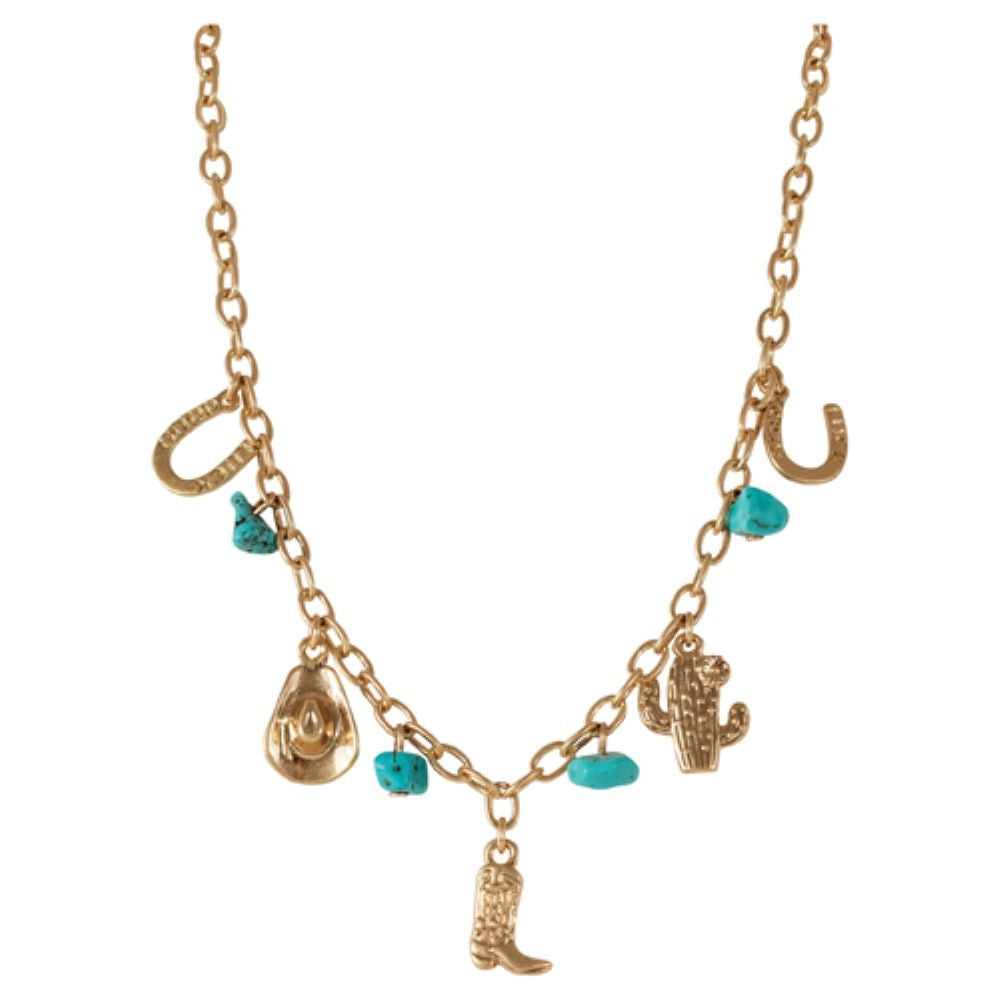Justin Ladies Equine Charm Necklace