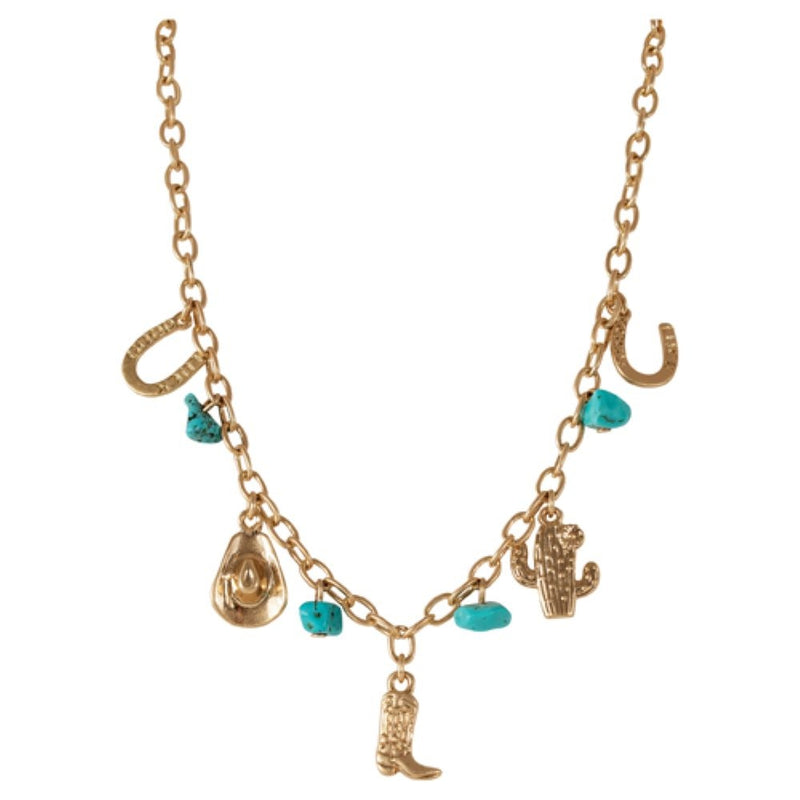 Justin Ladies Equine Charm Necklace