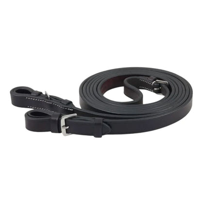 Henri de Rivel Direct Reins Pro Leather with Nylon Stitching