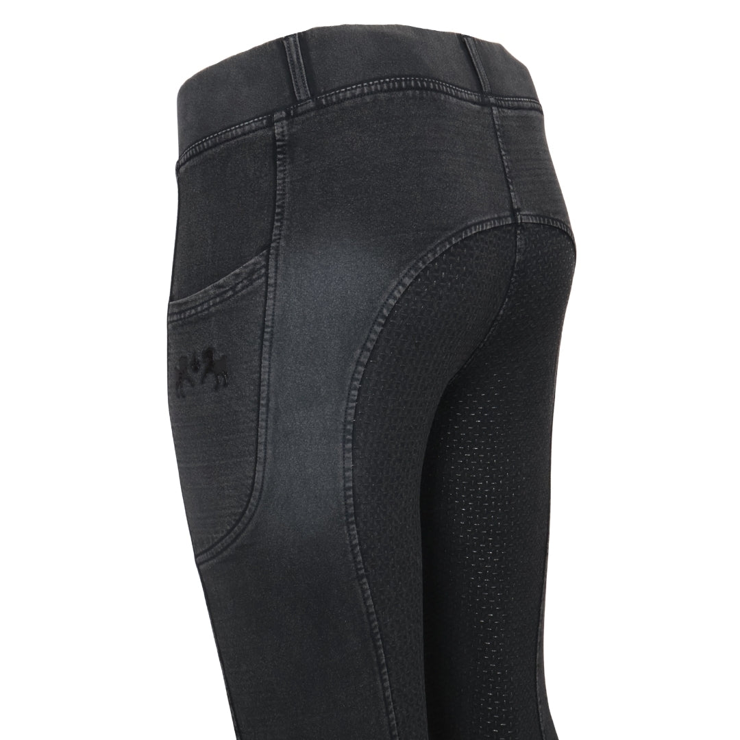 Equine Couture Ladies Silicon FS Tights with Phone Pocket