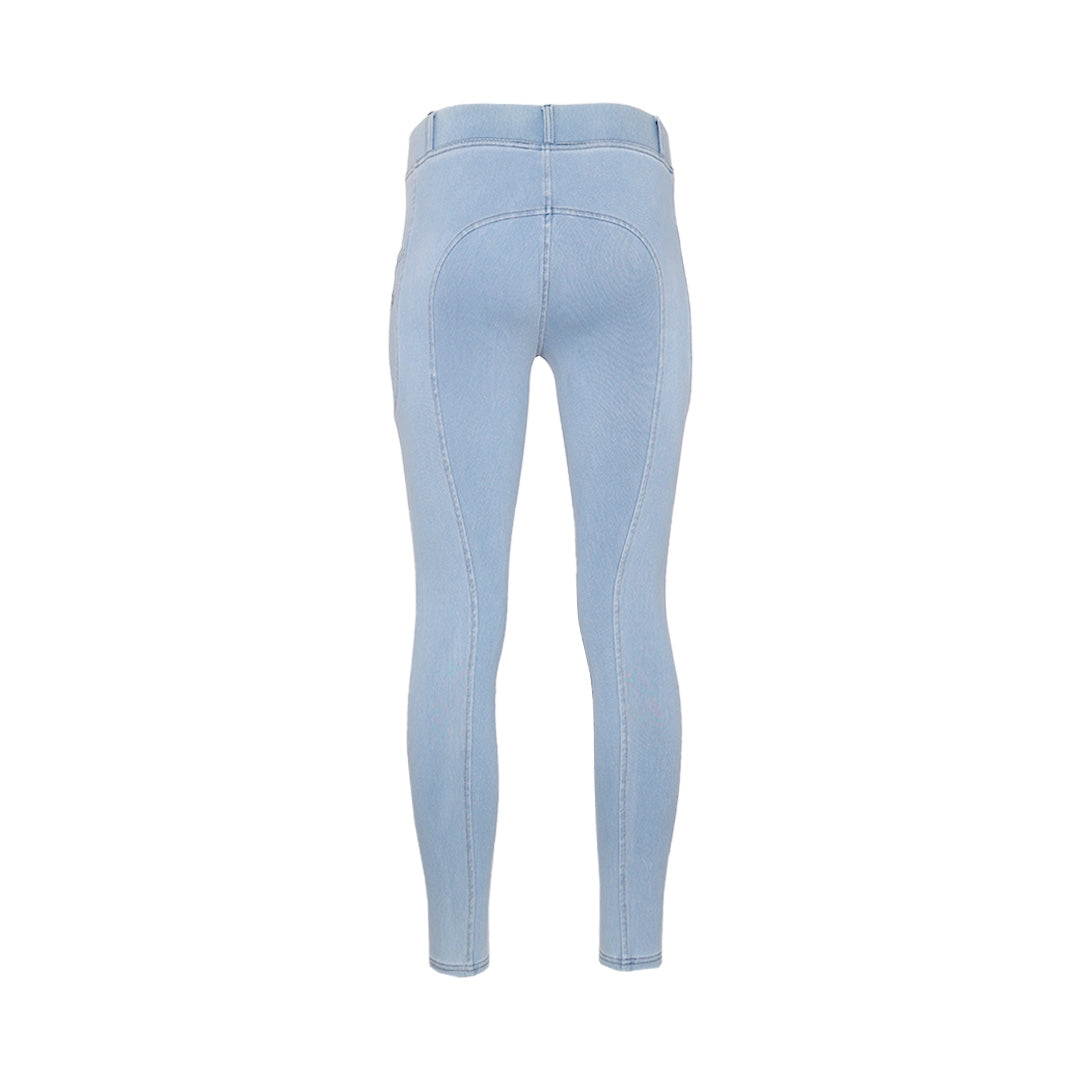 Equine Couture Ladies Denim KP Tights with Phone Pocket