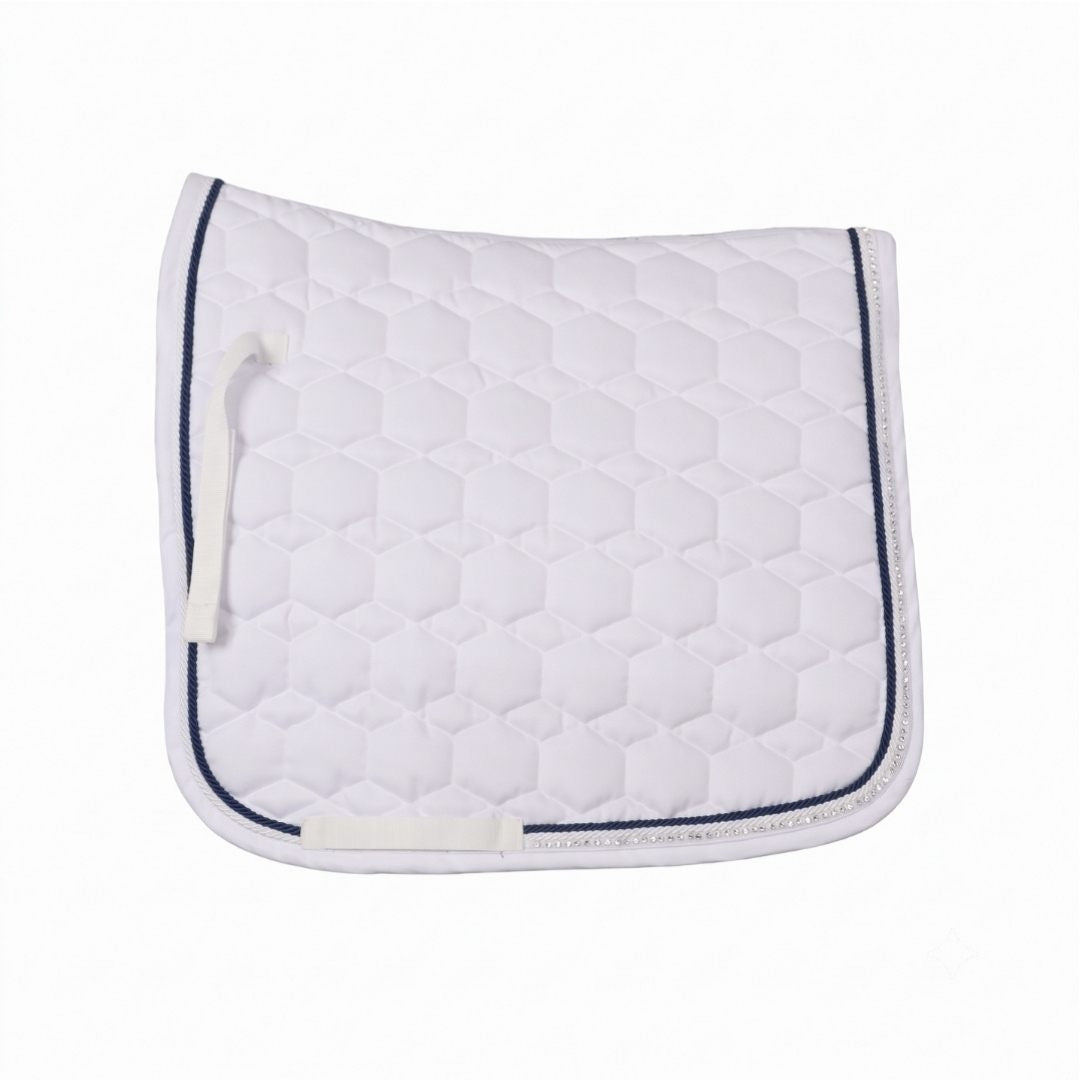 Equine Couture Rhinestone Dressage Saddle Pad