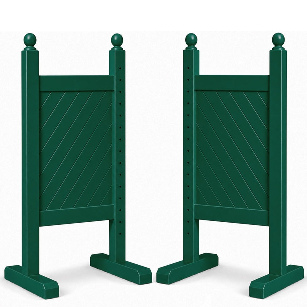 Burlingham Sports Square Panel Solid Color 5 Ft Jump Standards
